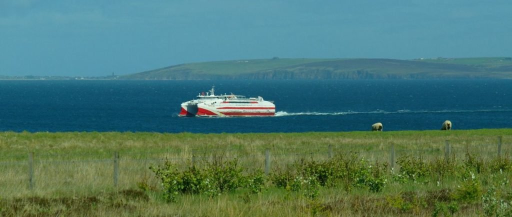 The Orkney ferry Pentalina