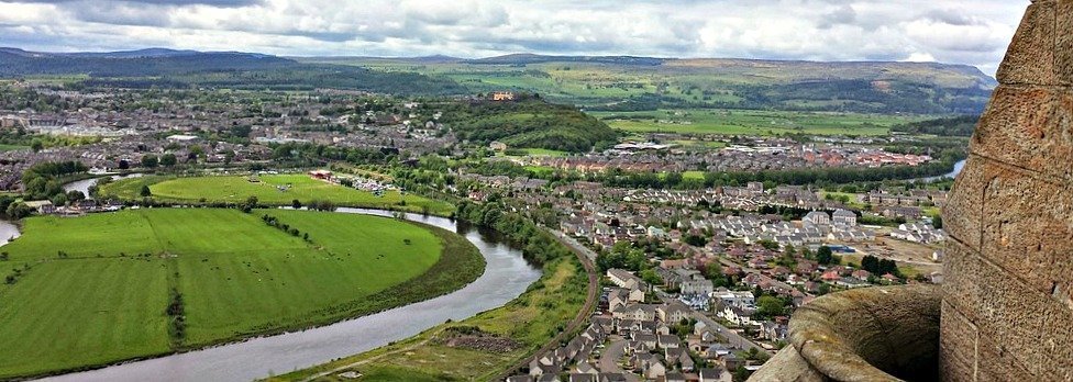 View over Stirling from the Wallace Monument