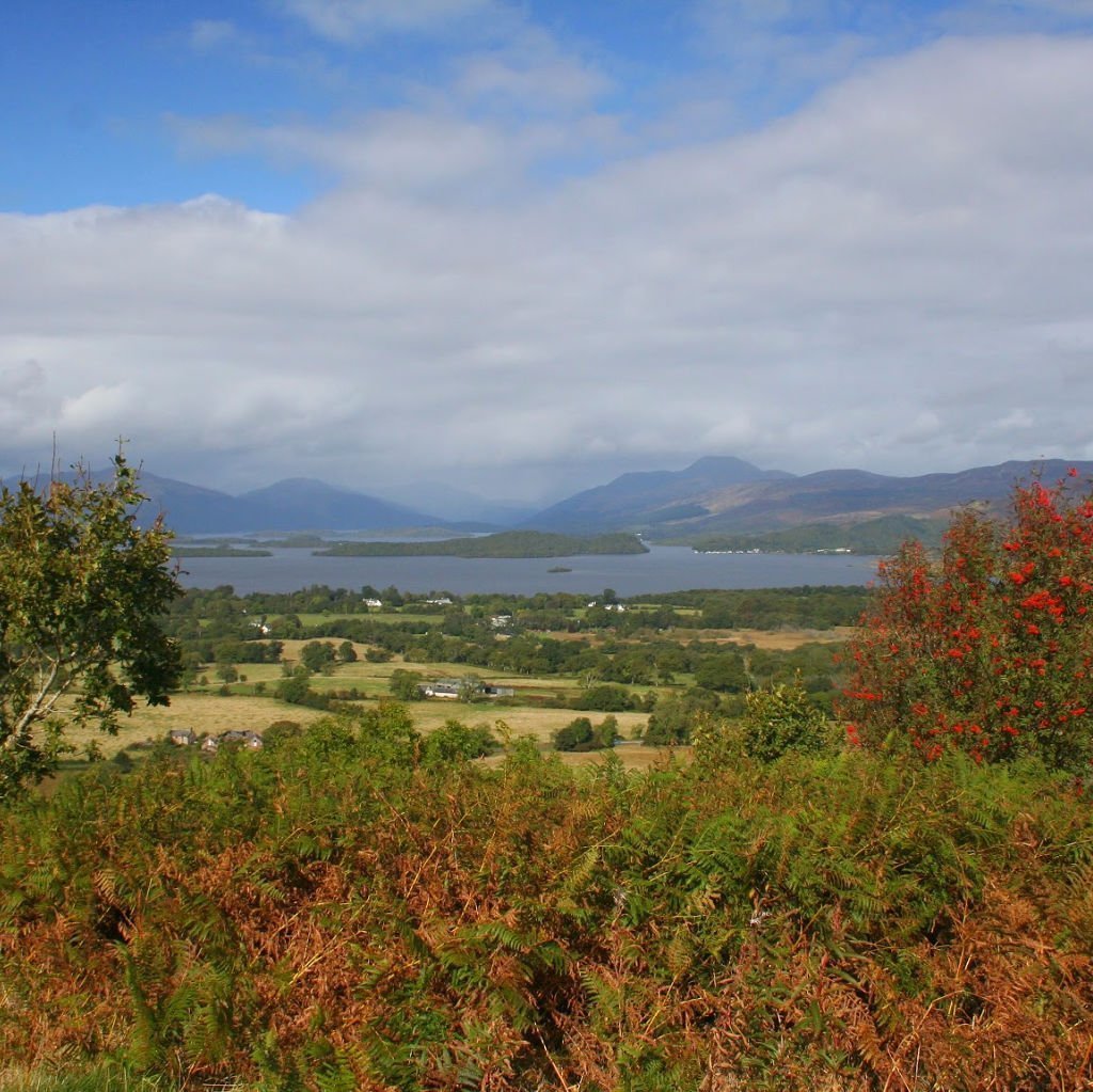 Loch Lomond from Duncryne Hill - definitely one of the top ten great Scottish views.