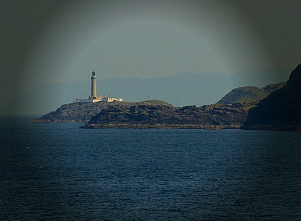 Ardnamurchan Lighthouse from the CalMac ferry