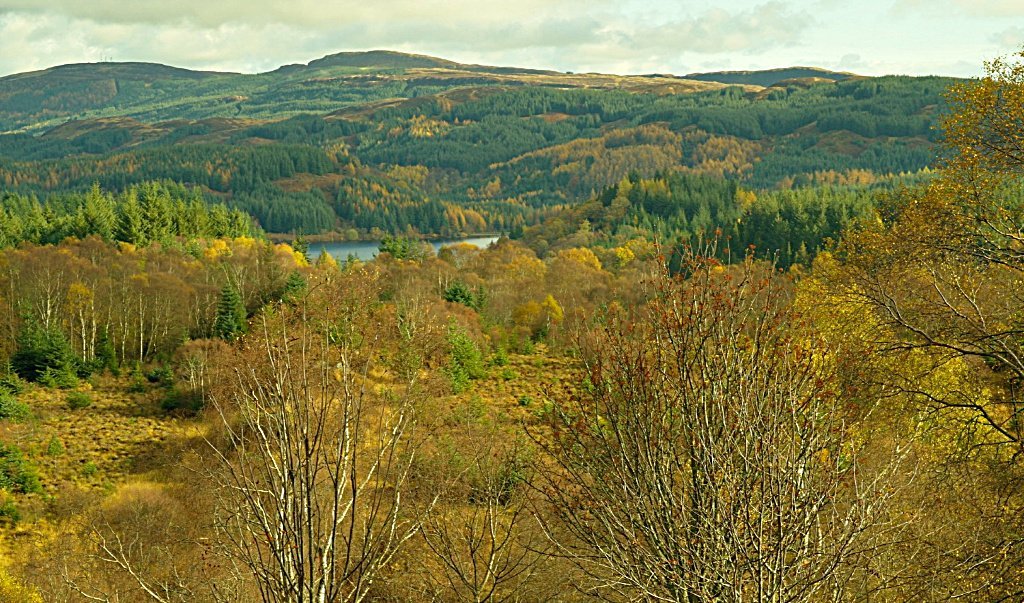 Loch Drunkie distant, Trossachs