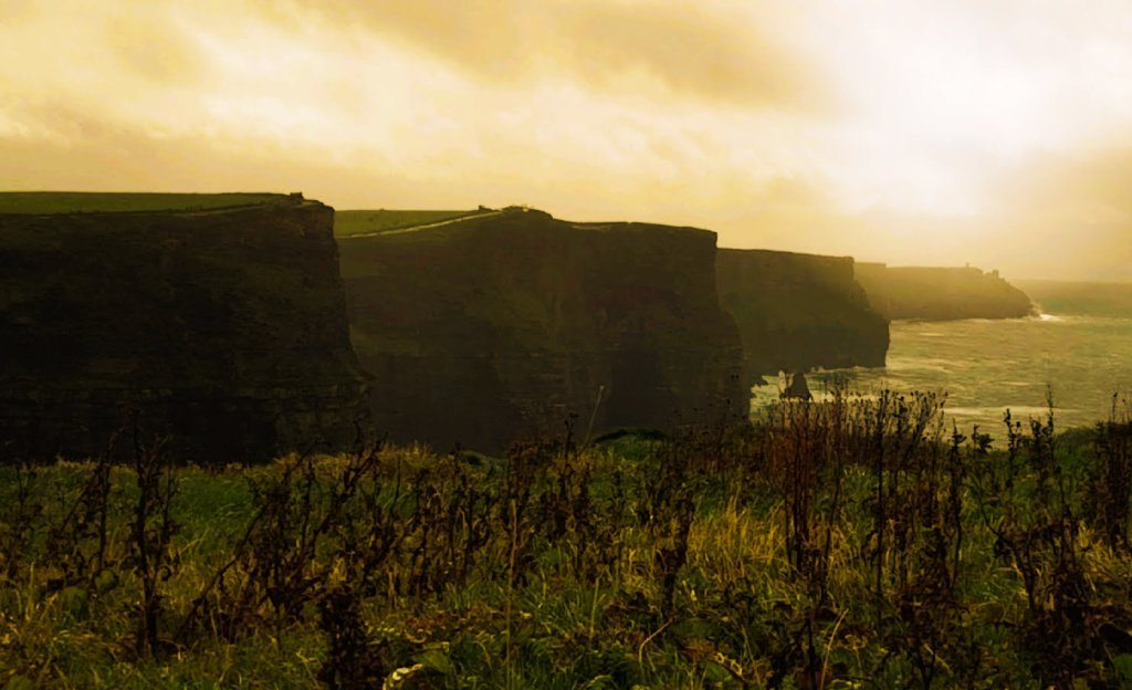 The cliffs of Moher, ever-changing light