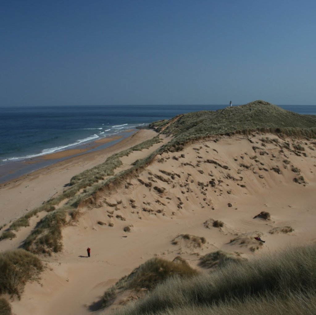 Dunes near Rattray Head, Aberdeenshire