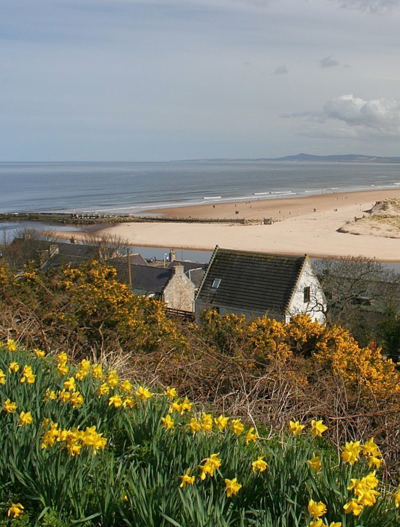 Lossiemouth, early spring day