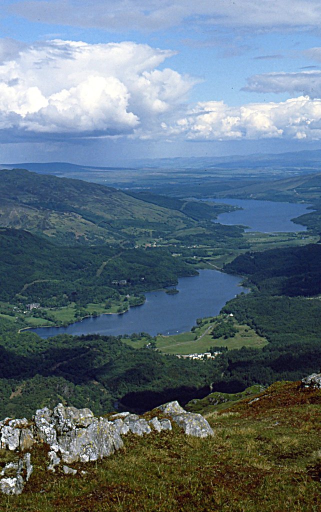 Lochs Achray and Venachar, the Trossachs