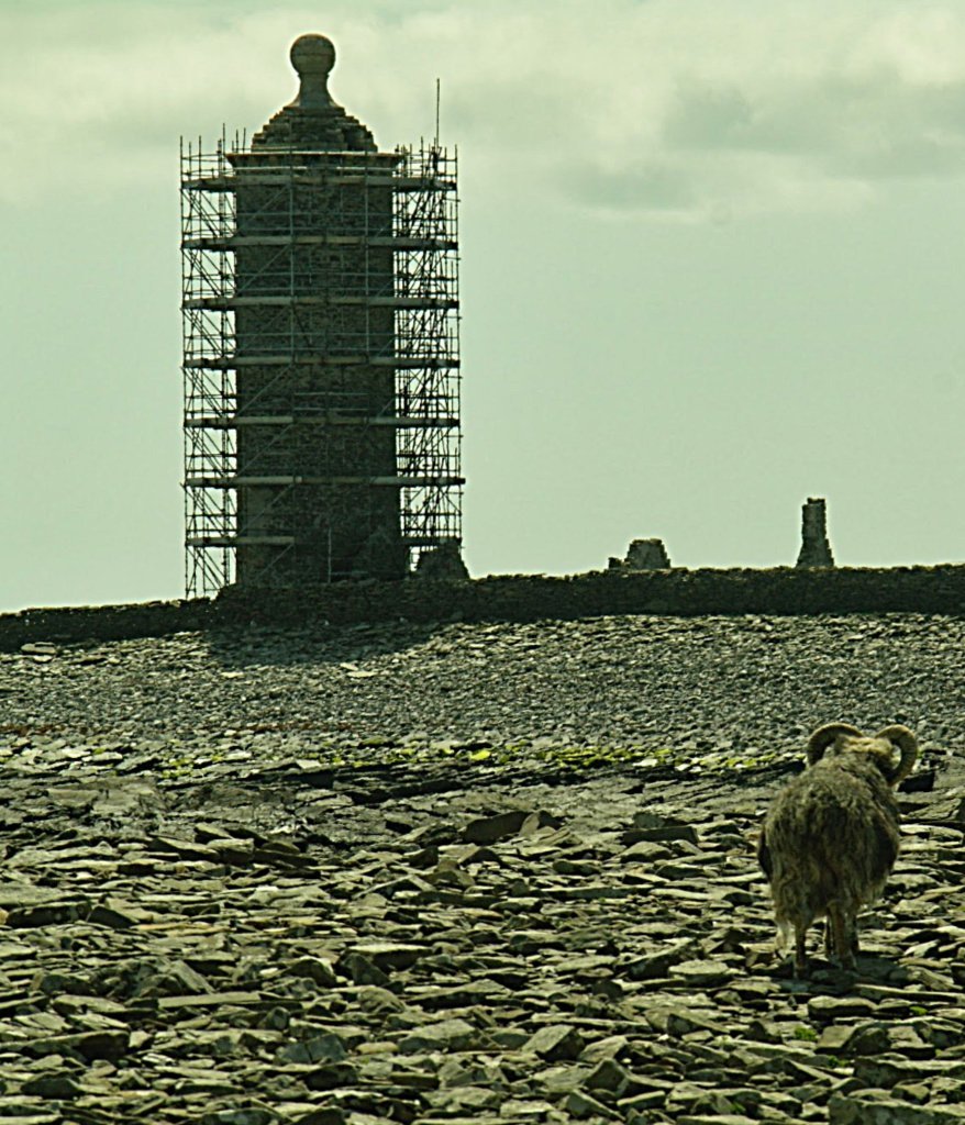 North Ronaldsay, the old lighthouse
