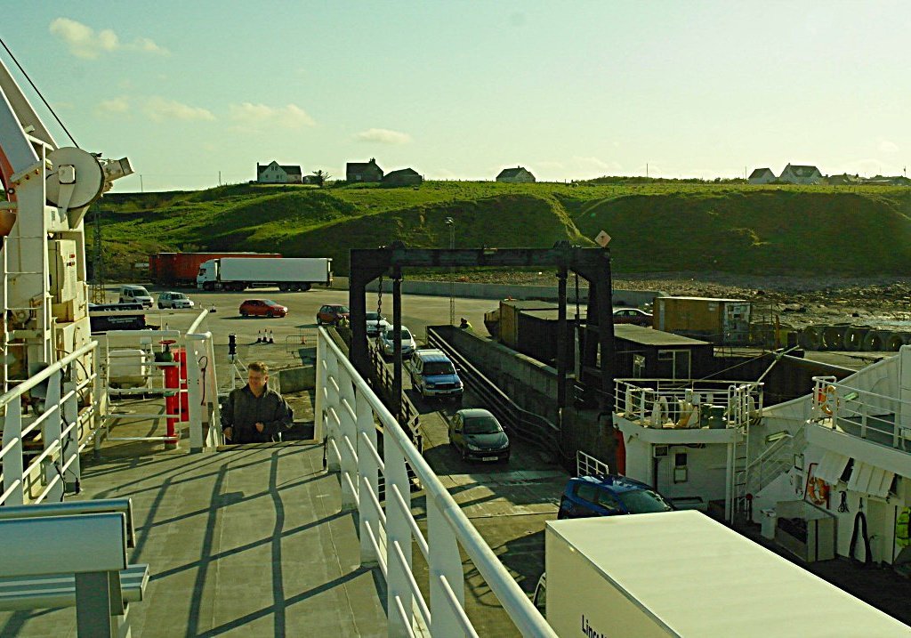The Orkney ferry, Gills Bay service.