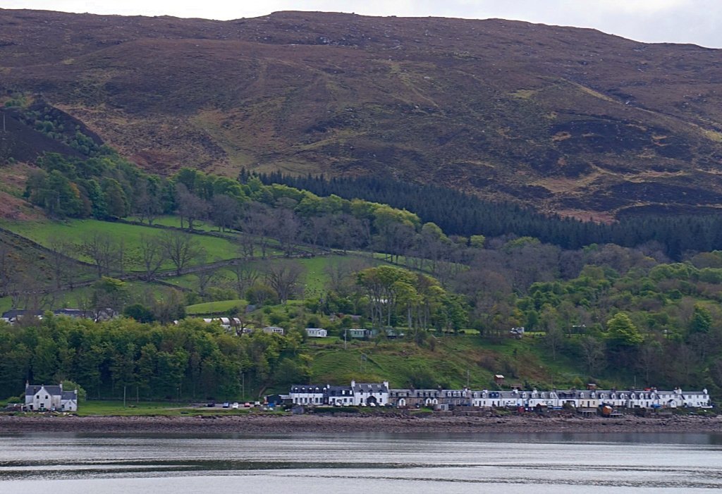 Applecross from the approach road