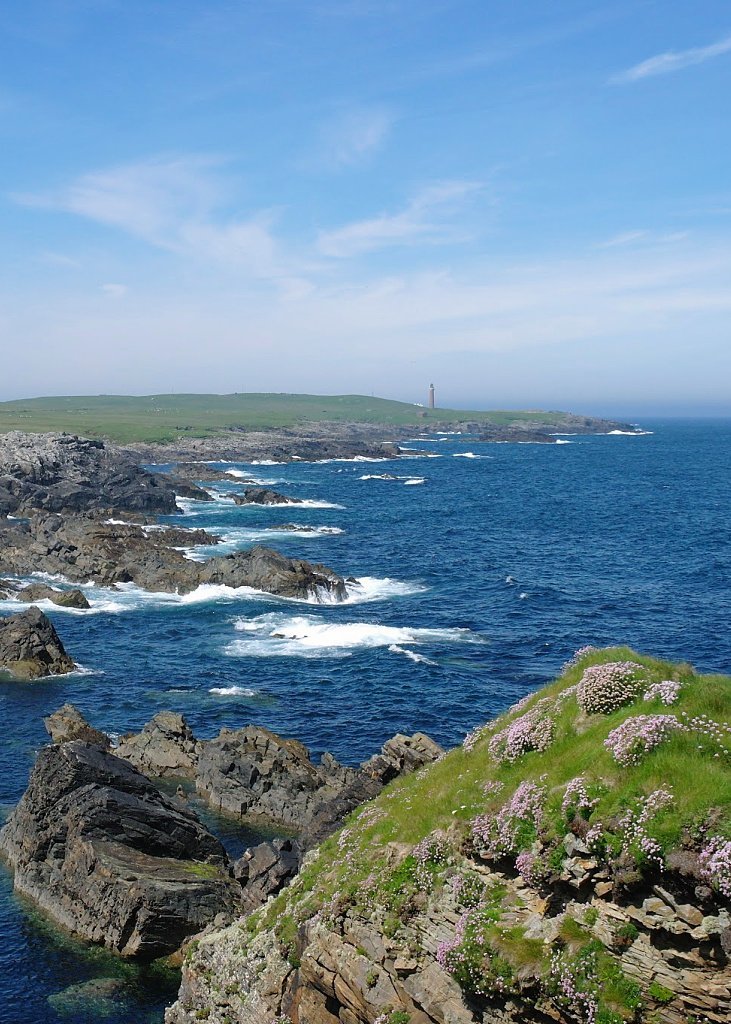 Butt of Lewis lighthouse distant