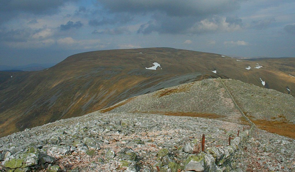 Glas Maol from the route to Creag Leacach