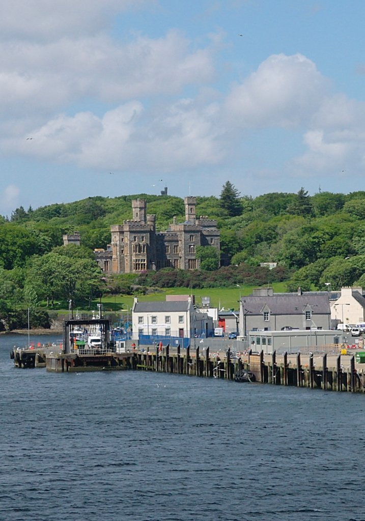 Lews Castle from the sea