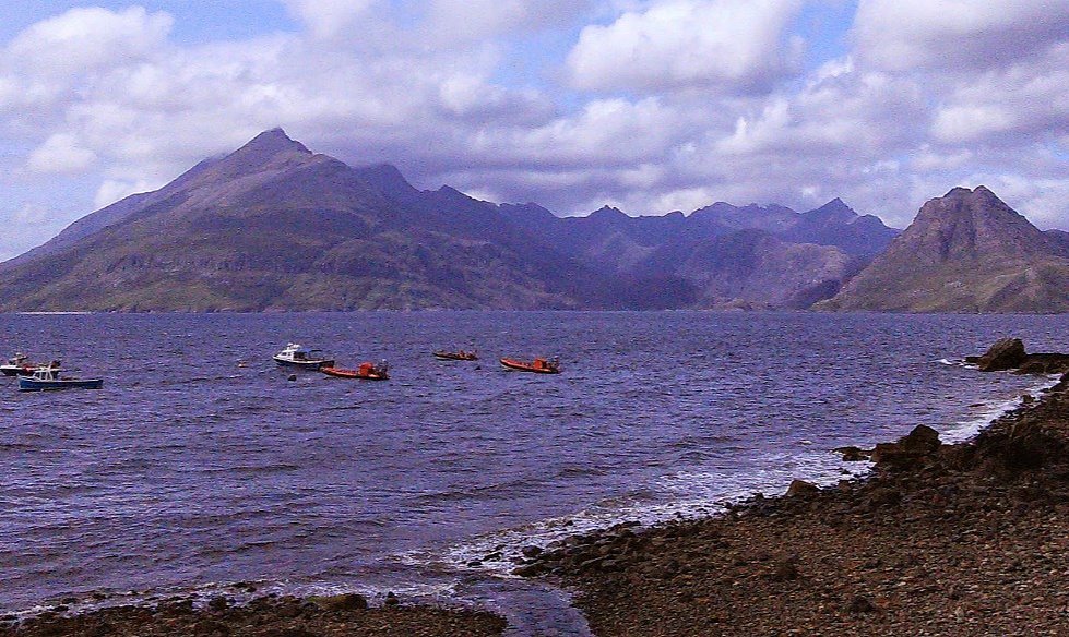 View of the Cuillins from Elgol.