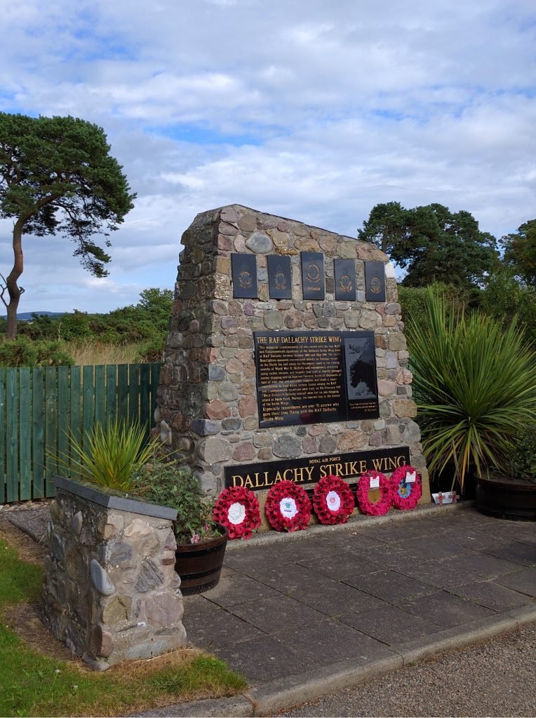 RAF Dallachy Strike Wing Memorial RAF Dallachy Strike Wing Memorial
