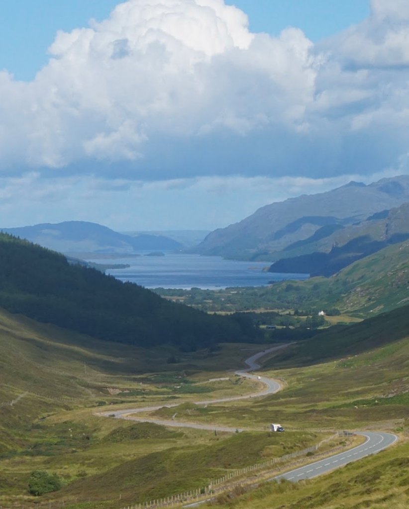 Loch Maree from Glen Docherty - top ten views