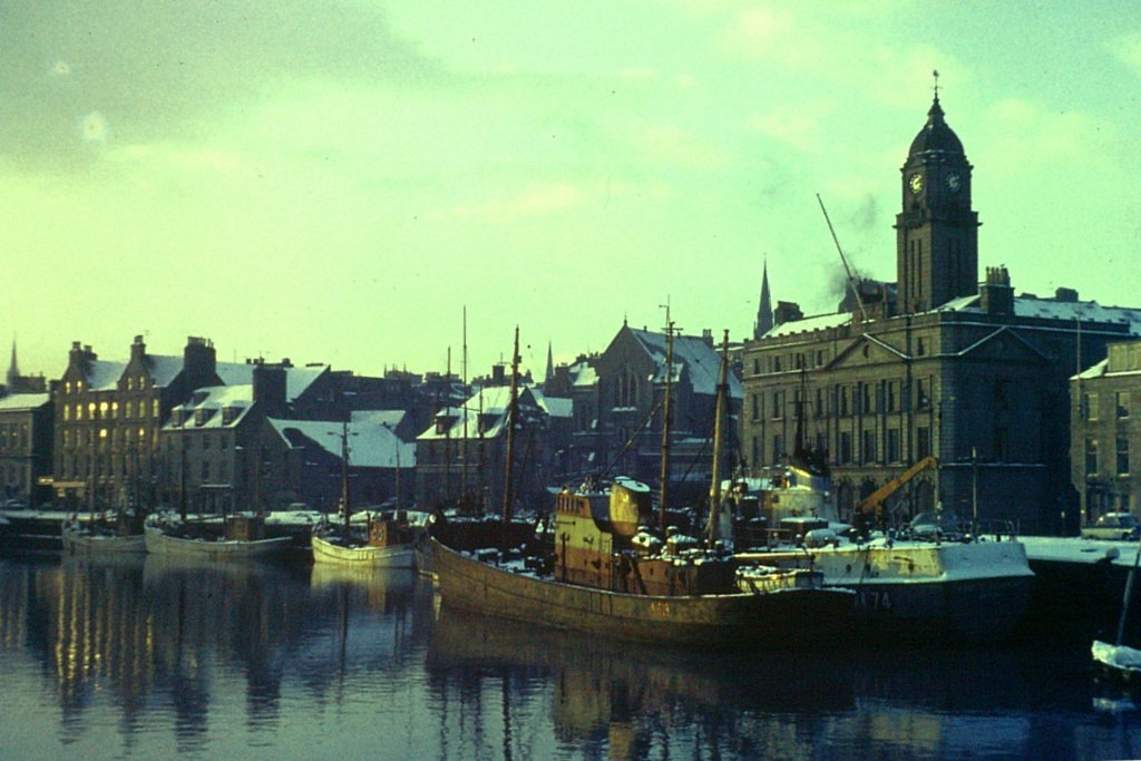 Aberdeen harbour, Dec 1967