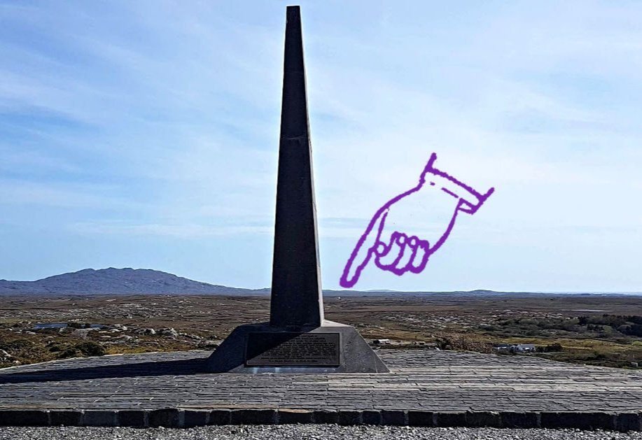 Alcock and Brown Memorial Alcock and Brown Memorial