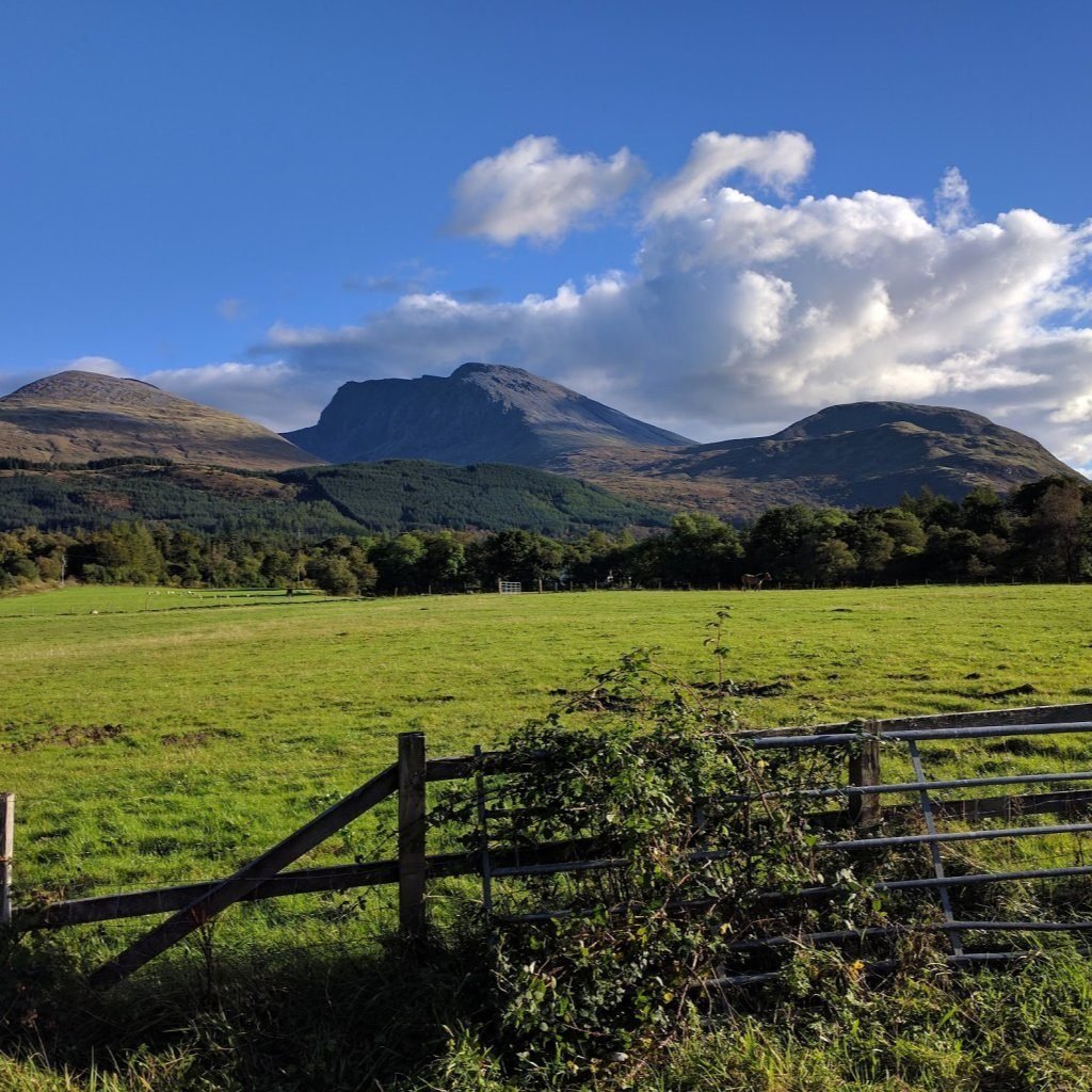 Ben Nevis from Torlundy Ben Nevis from Torlundy