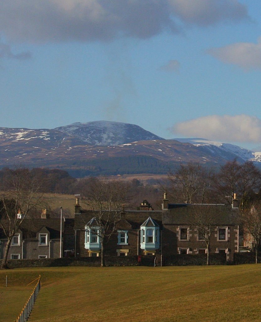 Crieff and it's still winter Crieff and it's still winter