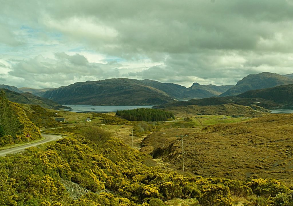 The road in the far north-west. Far north road