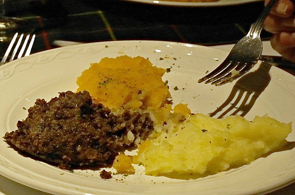 Haggis at a Burns Supper Haggis at a Burns Supper