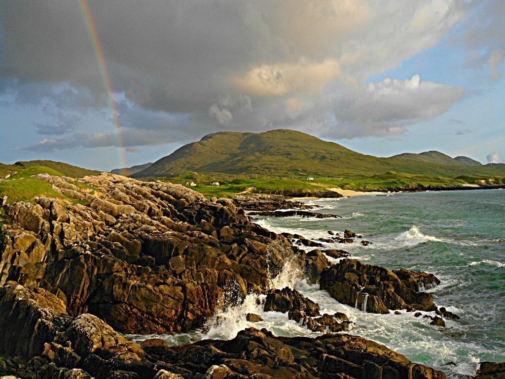 Near Borve, west coast of Harris, June Near Borve, west coast of Harris, June