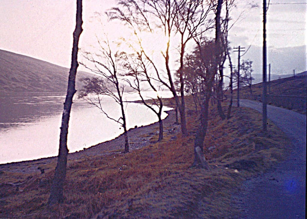 Loch a'Chroisg, en route for Kinlochewe, c 1972
