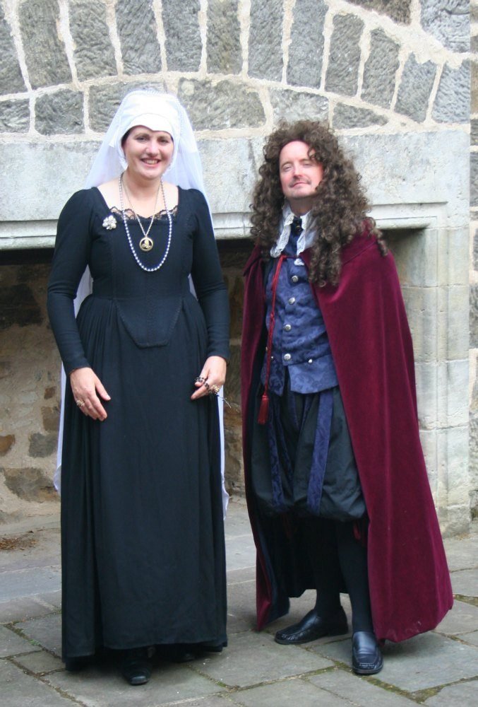 Costumed actor - Mary, Queen of Scots Costumed actor - Mary, Queen of Scots