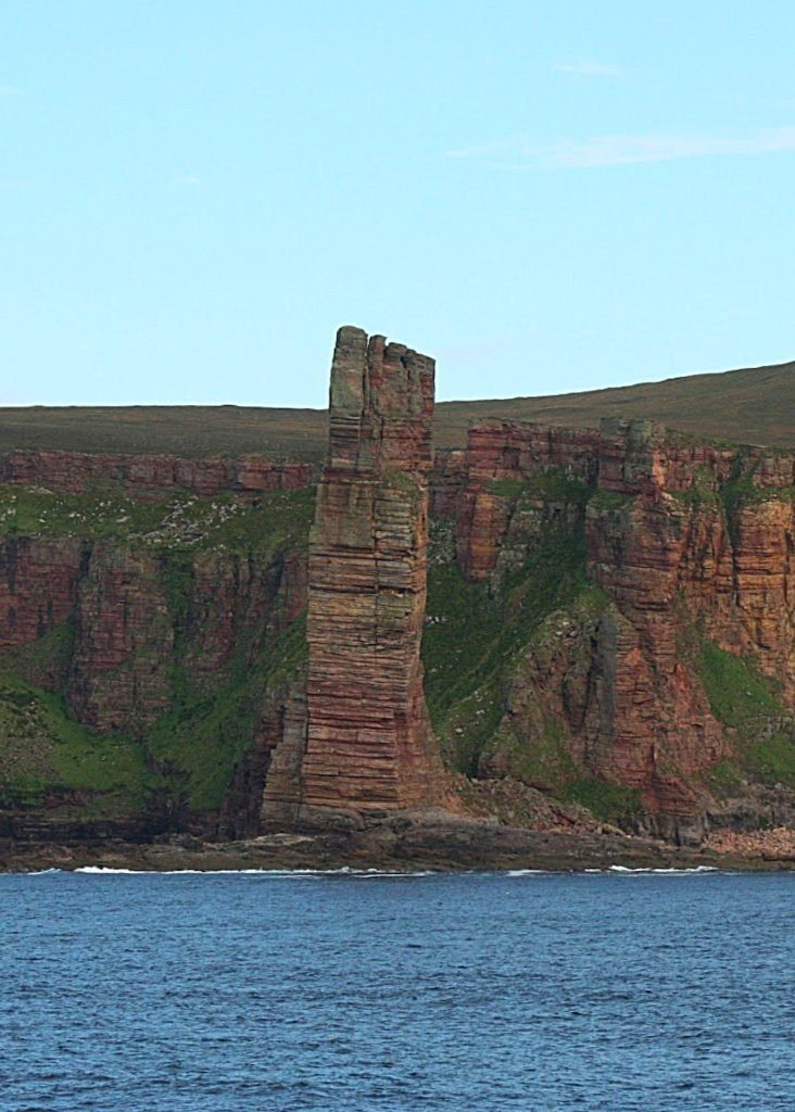 The rock stack of the Old Man of Hoy The rock stack of the Old Man of Hoy