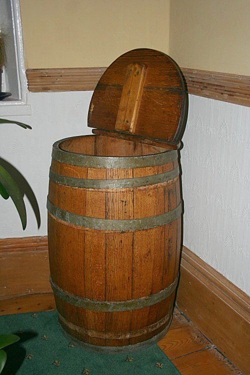 Traditional Scottish meal barrel Traditional Scottish meal barrel