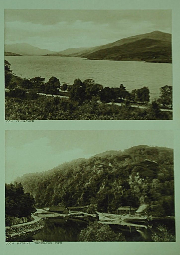The Trossachs in sepia The Trossachs in sepia