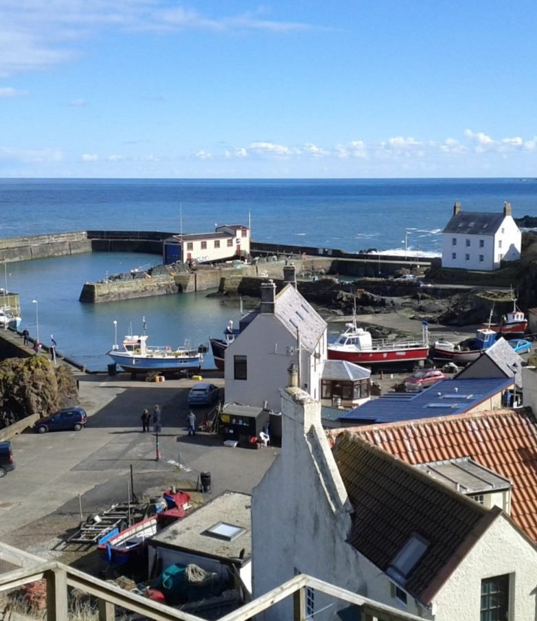 St Abbs and harbour St Abbs and harbour