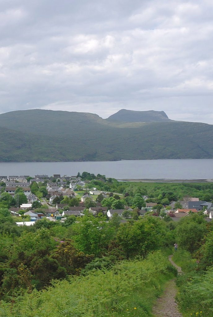 Ullapool from Ullapool Hill walk Ullapool from Ullapool Hill walk