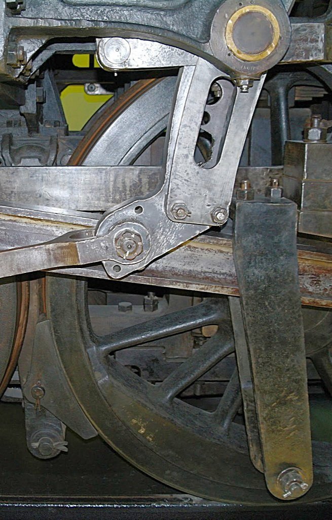 Connecting rods detail, steam loco Connecting rods detail, steam loco