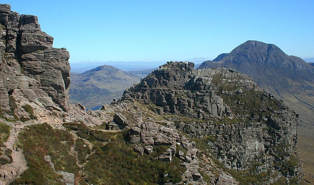 Stac Pollaidh ridge Stac Pollaidh ridge