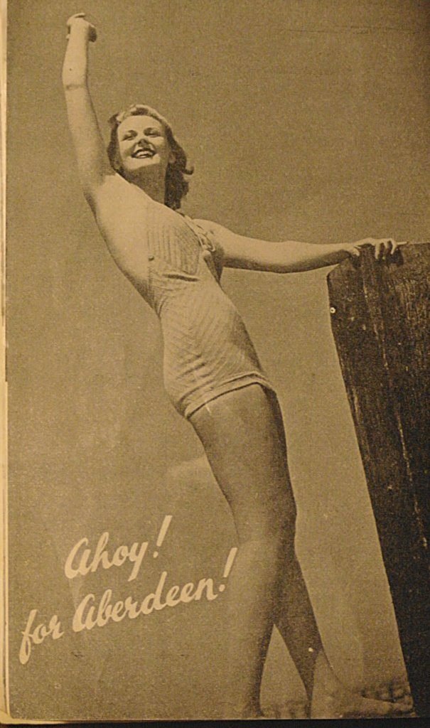 A touch of glamour in 1950 Aberdeen A touch of glamour in 1950 Aberdeen
