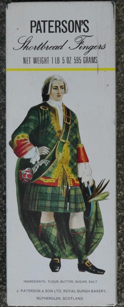 Bonnie Prince Charlie helps sell shortbread Bonnie Prince Charlie helps sell shortbread