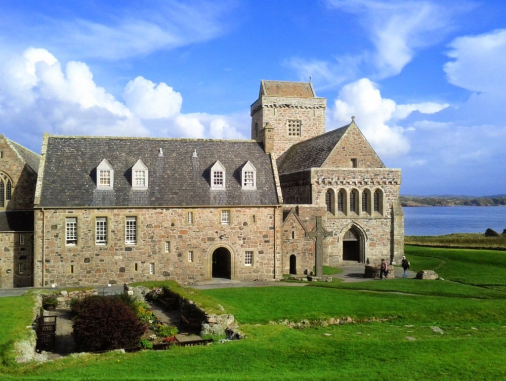 Iona Abbey on the isle of Iona