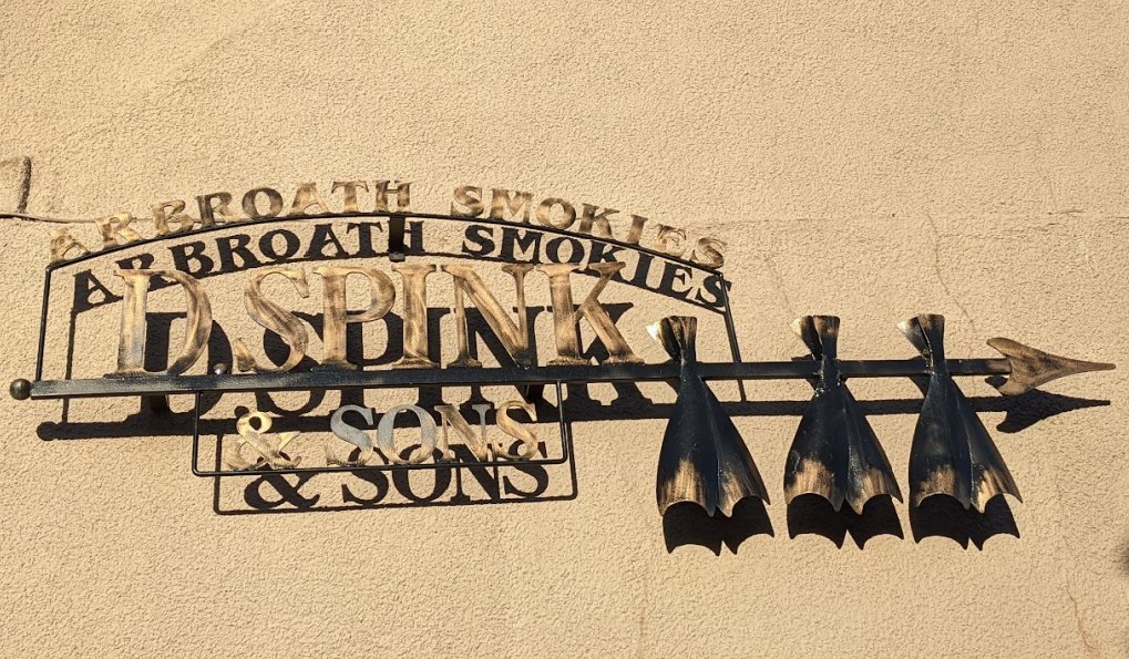 arbroath smokies spink sign