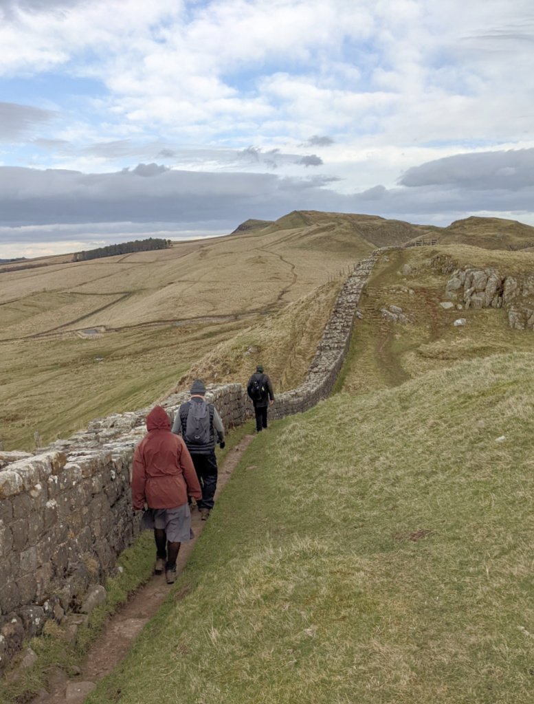 Walking Hadrian's Wall, north of Haltwhistle